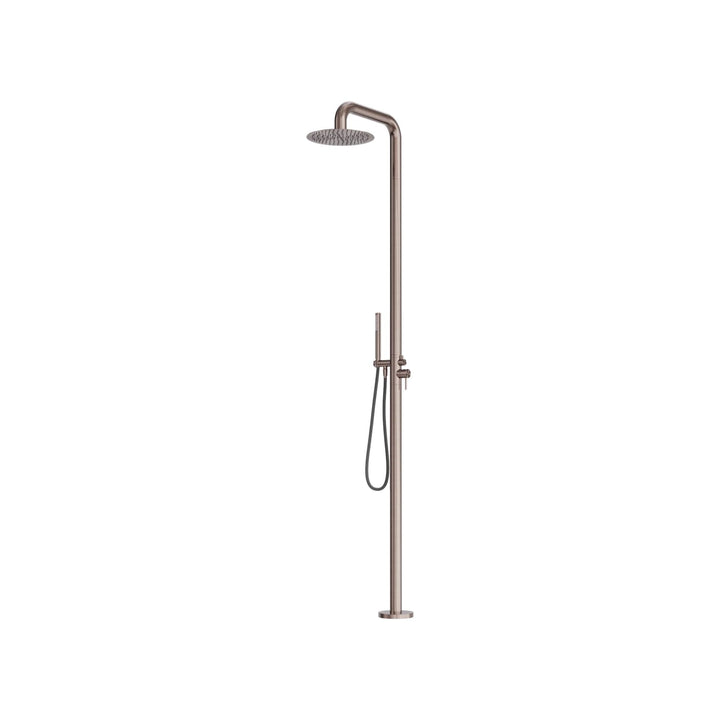 Nero Zen Outdoor Freestanding Shower Column