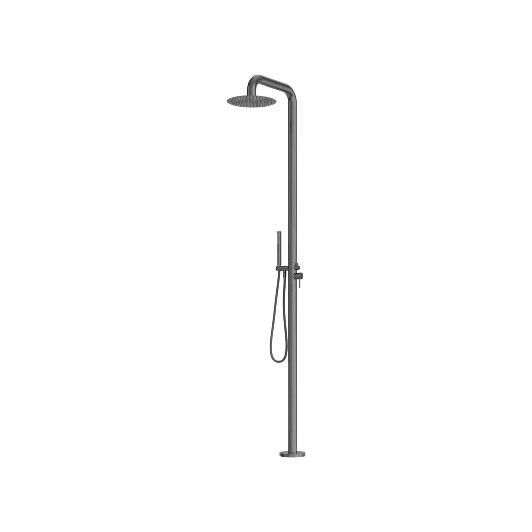 Nero Zen Outdoor Freestanding Shower Column