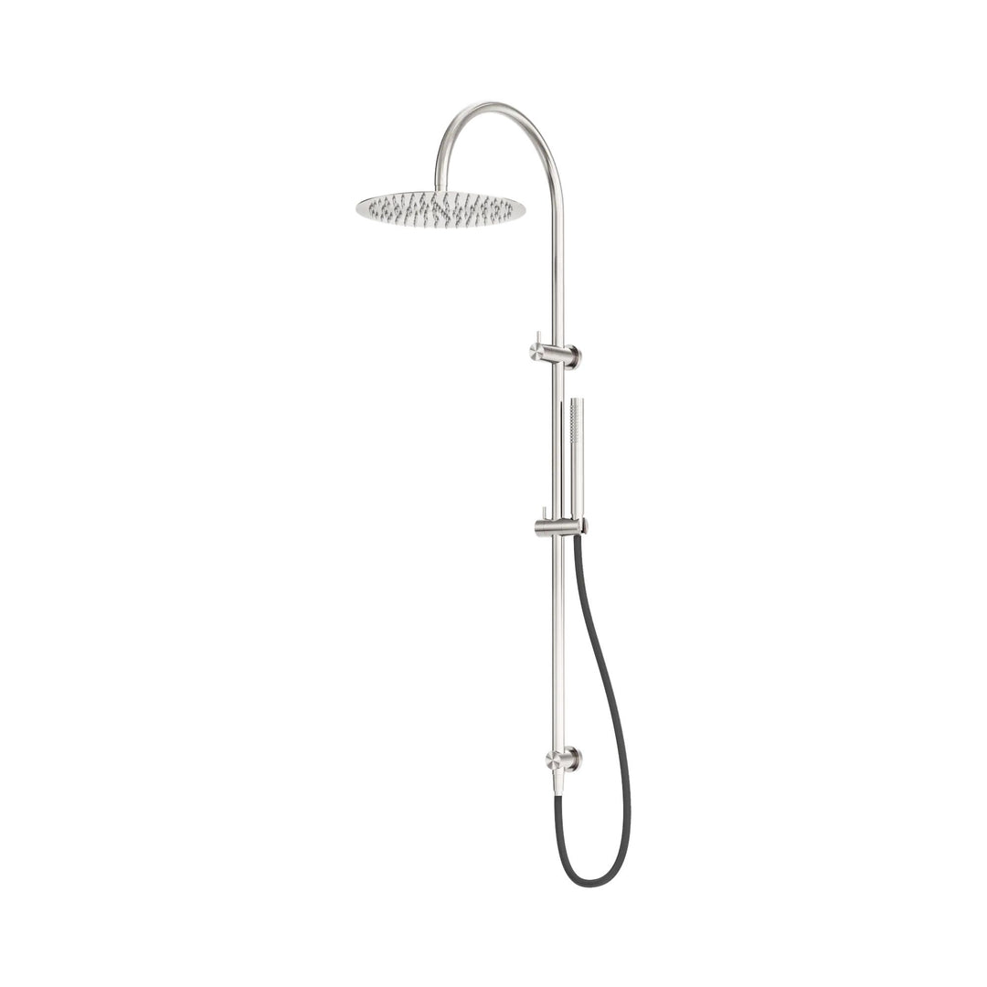 Nero Zen Twin Shower + Outdoor Shower Hose