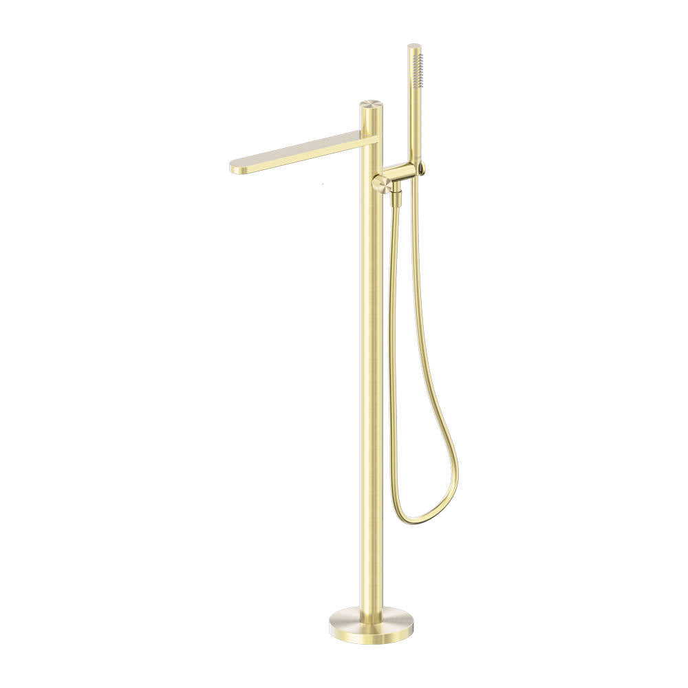 Nero Pure Progressive SS316L Freestanding Bath Mixer with Shower - Design 10