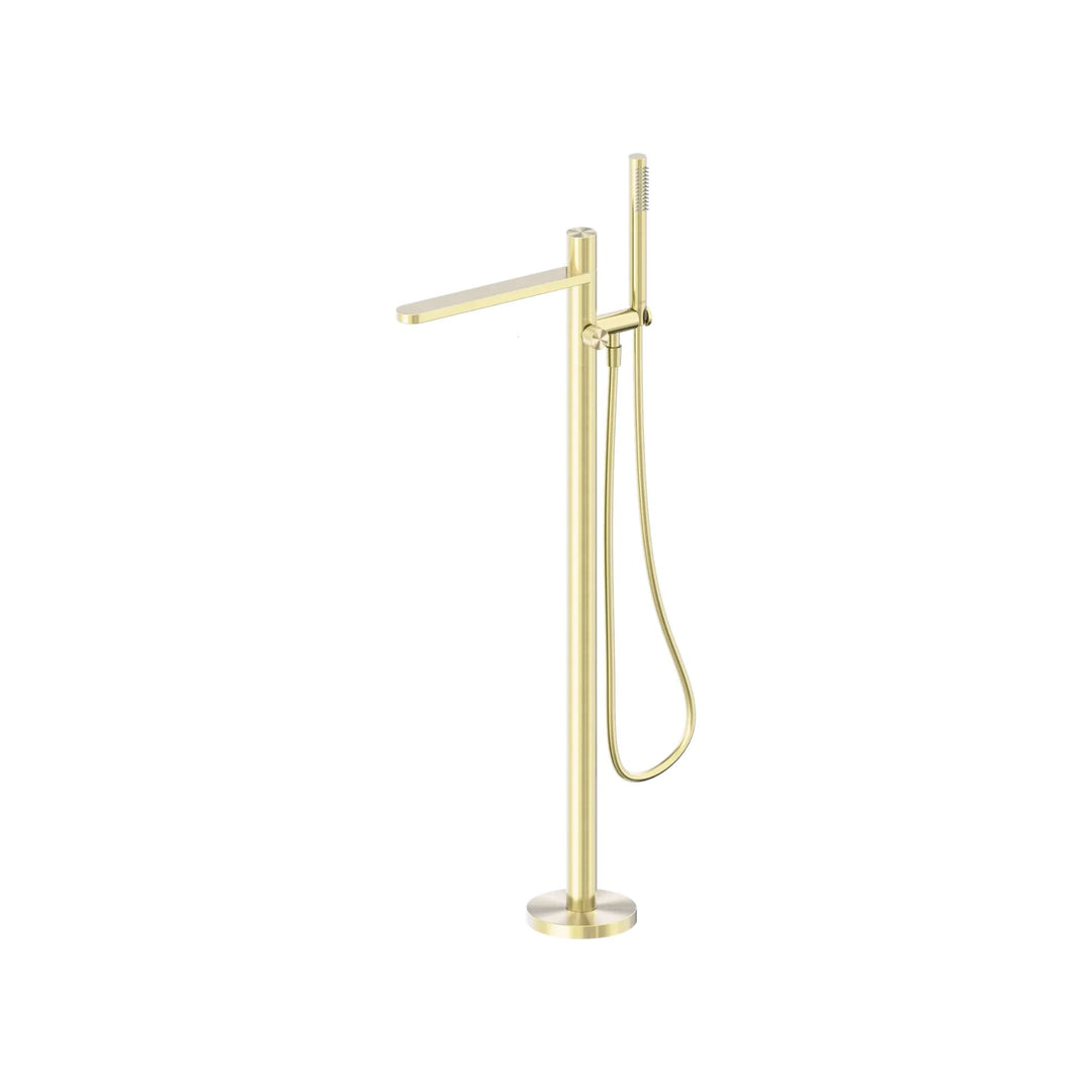 Nero Pure Progressive SS316L Freestanding Bath Mixer with Shower