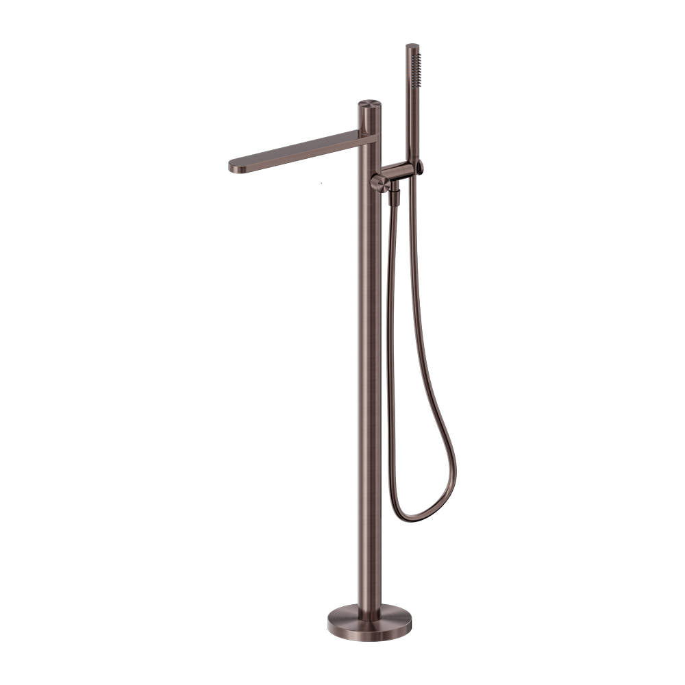 Nero Pure Progressive SS316L Freestanding Bath Mixer with Shower - Design 10