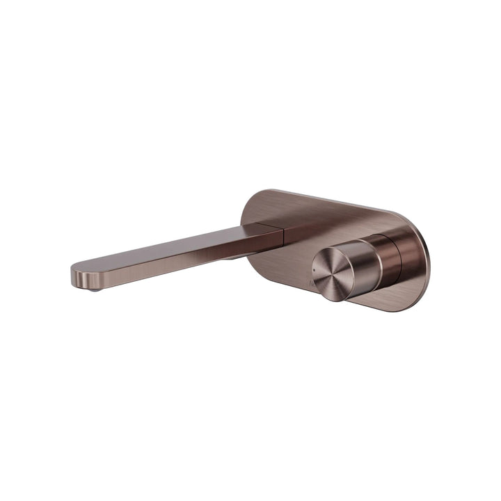 Nero Pure Progressive SS316L Wall Basin/Bath Mixer (Complete Kit)