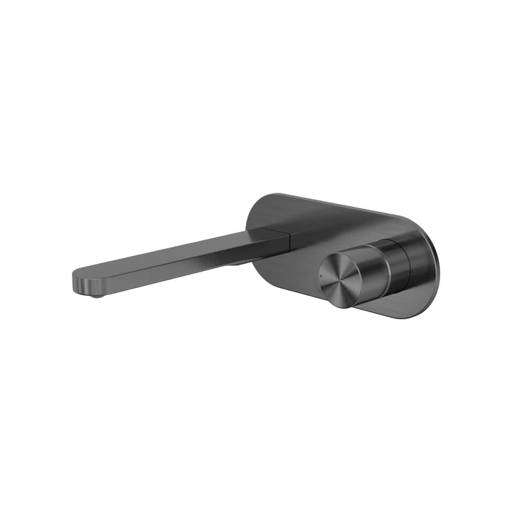 Nero Pure Progressive SS316L Wall Basin/Bath Mixer (Complete Kit)