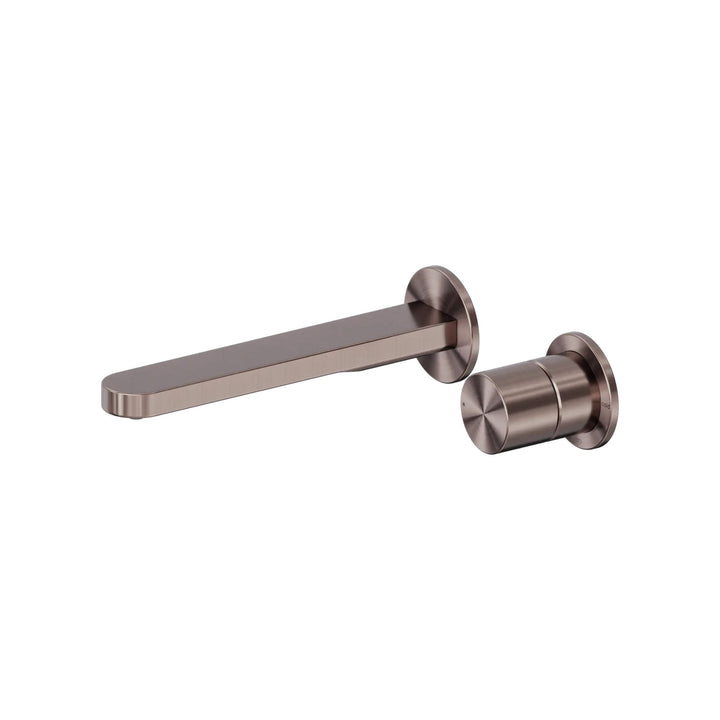 Nero Pure Progressive SS316L Wall Basin/Bath Mixer w/ Separate Back Plate (Complete Kit)