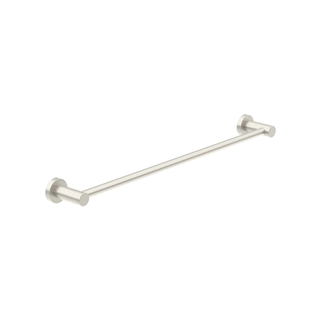 Nero Classic/Dolce Single Towel Rail 800mm Brushed Nickel