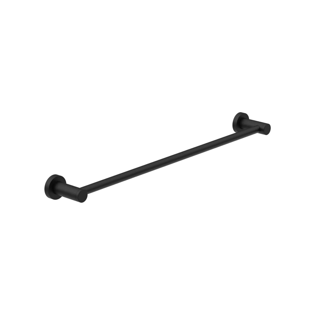 Nero Classic/Dolce Single Towel Rail 800mm Matte Black
