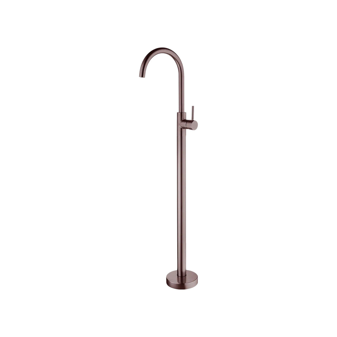 Nero Floor Mount Mixer Brushed Bronze