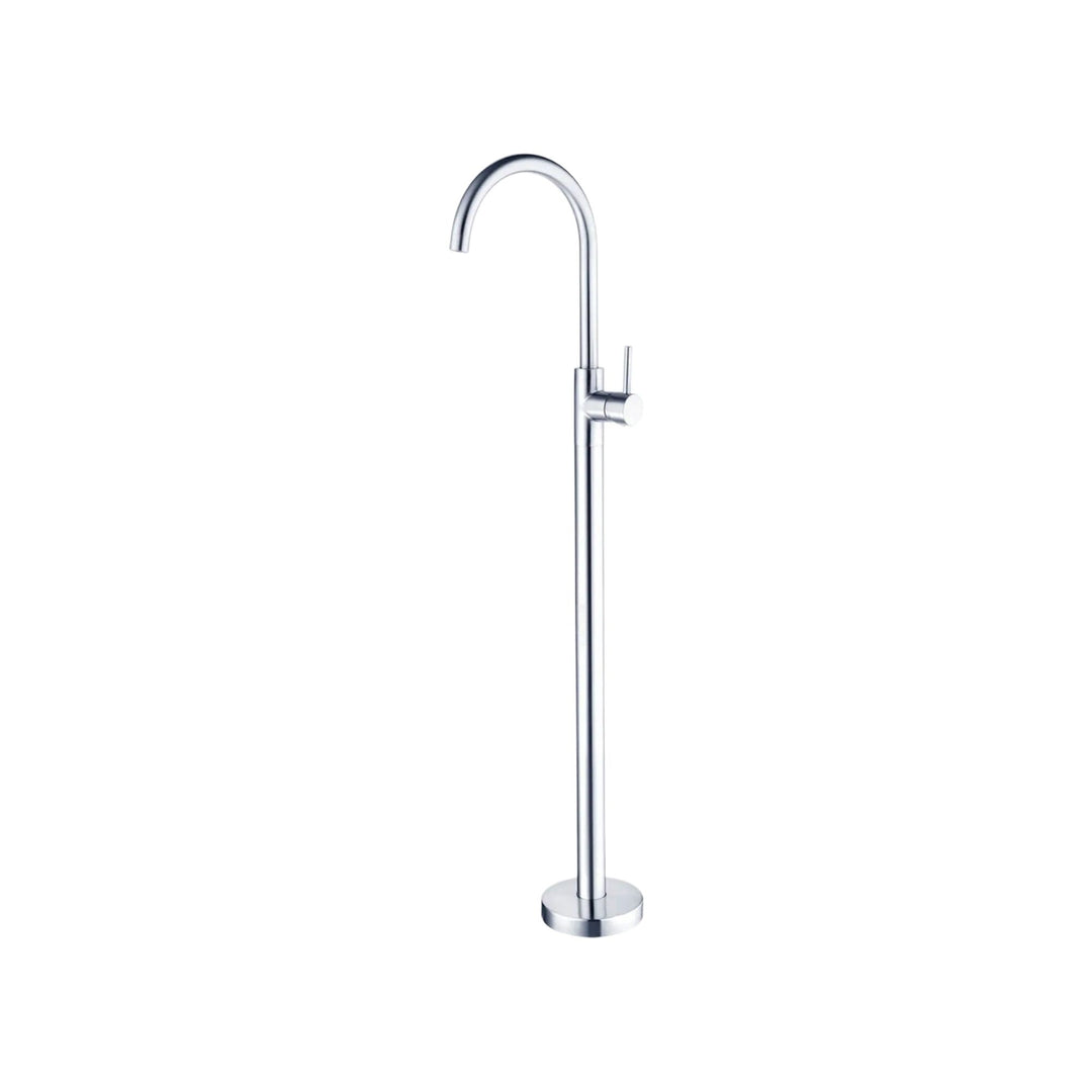 Nero Floor Mount Mixer Chrome