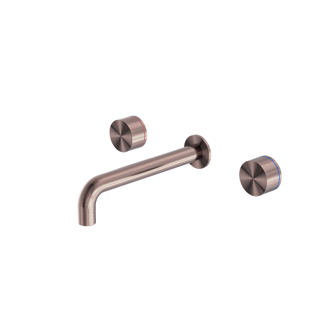 Nero Kara Wall Basin Set 180mm