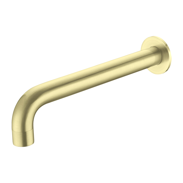 Nero Kara Wall Basin Spout 180mm