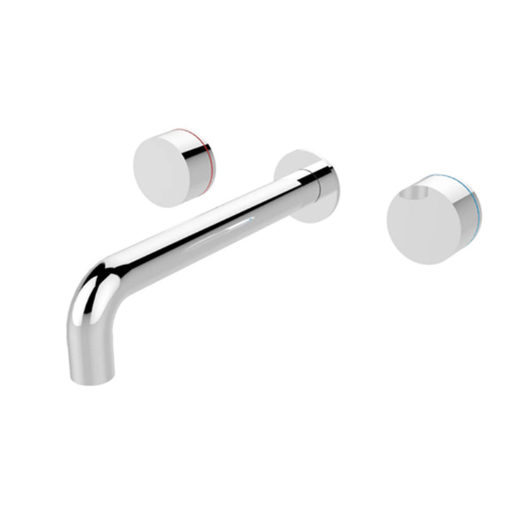 Nero Kara Wall Basin Set 180mm