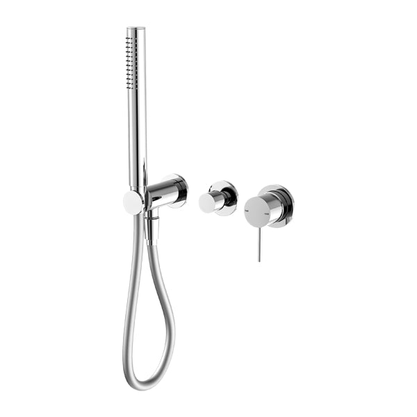 Nero Mecca Shower Mixer With Divertor System Seperate Back Plate - Design 10