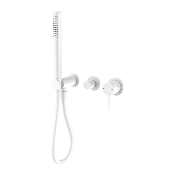 Nero Mecca Shower Mixer With Divertor System Seperate Back Plate - Design 10