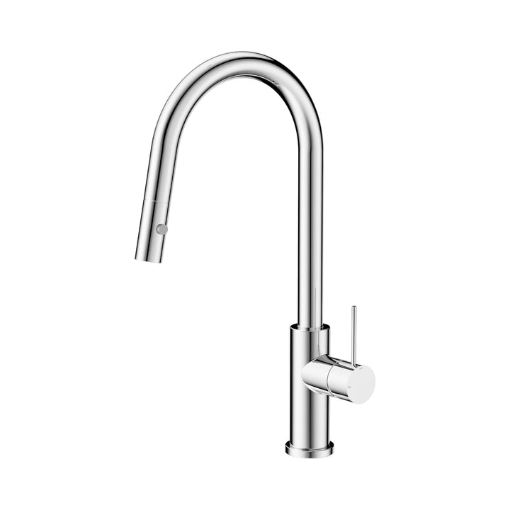 Nero Mecca Pull Out Sink Mixer With Vegie Spray Function Chrome - Design 10