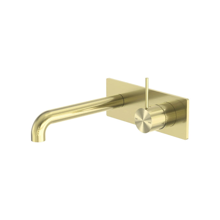 Nero Mecca Wall Basin Mixer & Spout Handle Up