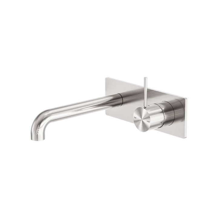Nero Mecca Wall Basin Mixer & Spout Handle Up