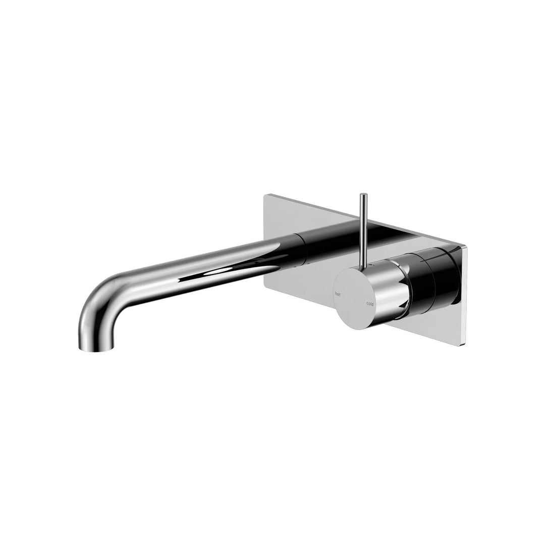 Nero Mecca Wall Basin Mixer & Spout Handle Up