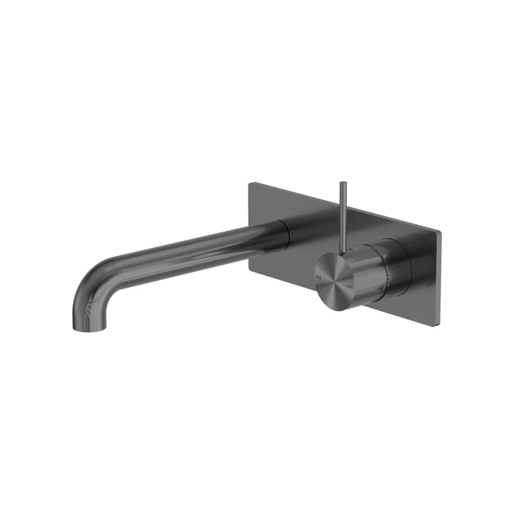 Nero Mecca Wall Basin Mixer & Spout Handle Up