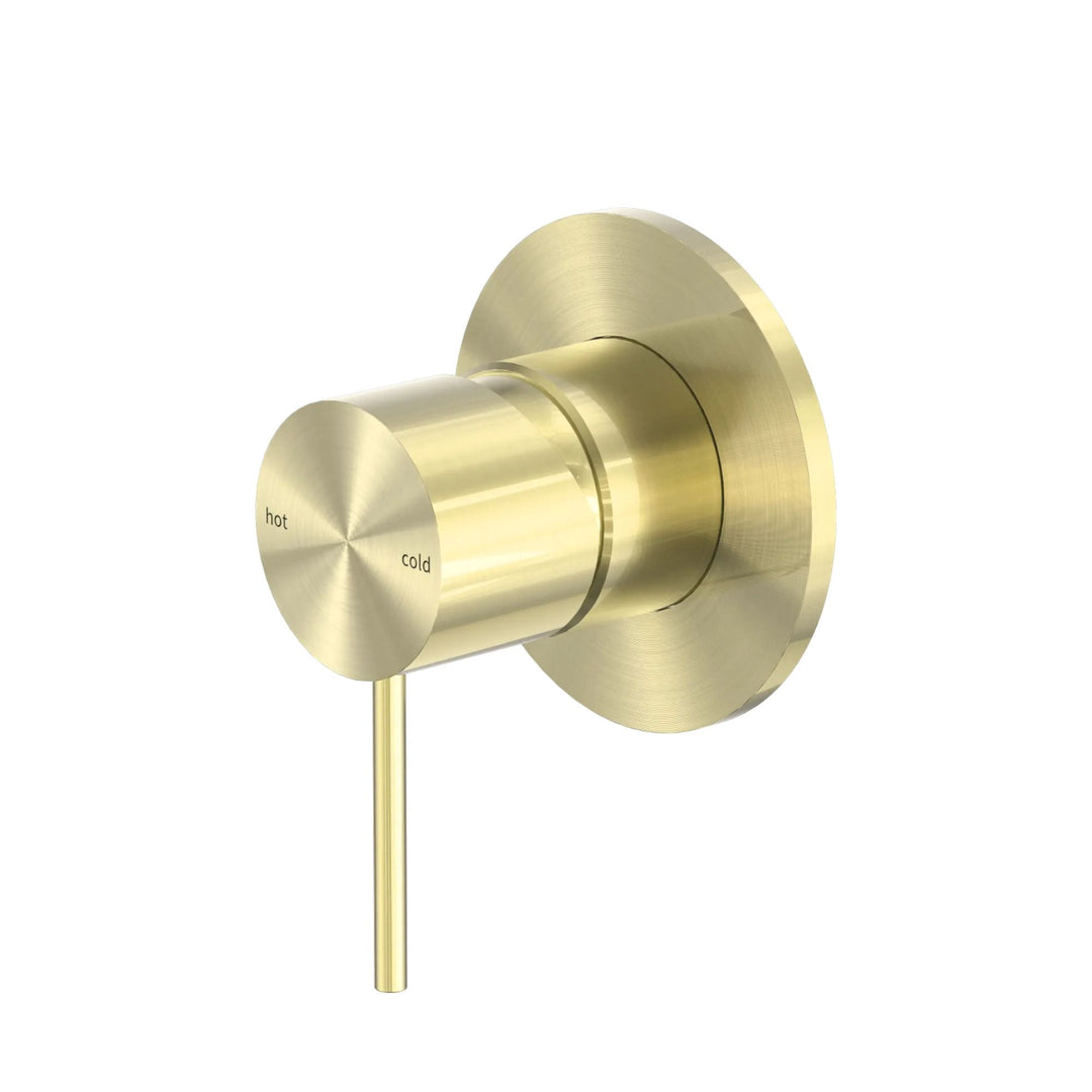 Nero Mecca 80mm Plate Shower Mixer (Complete Kit)