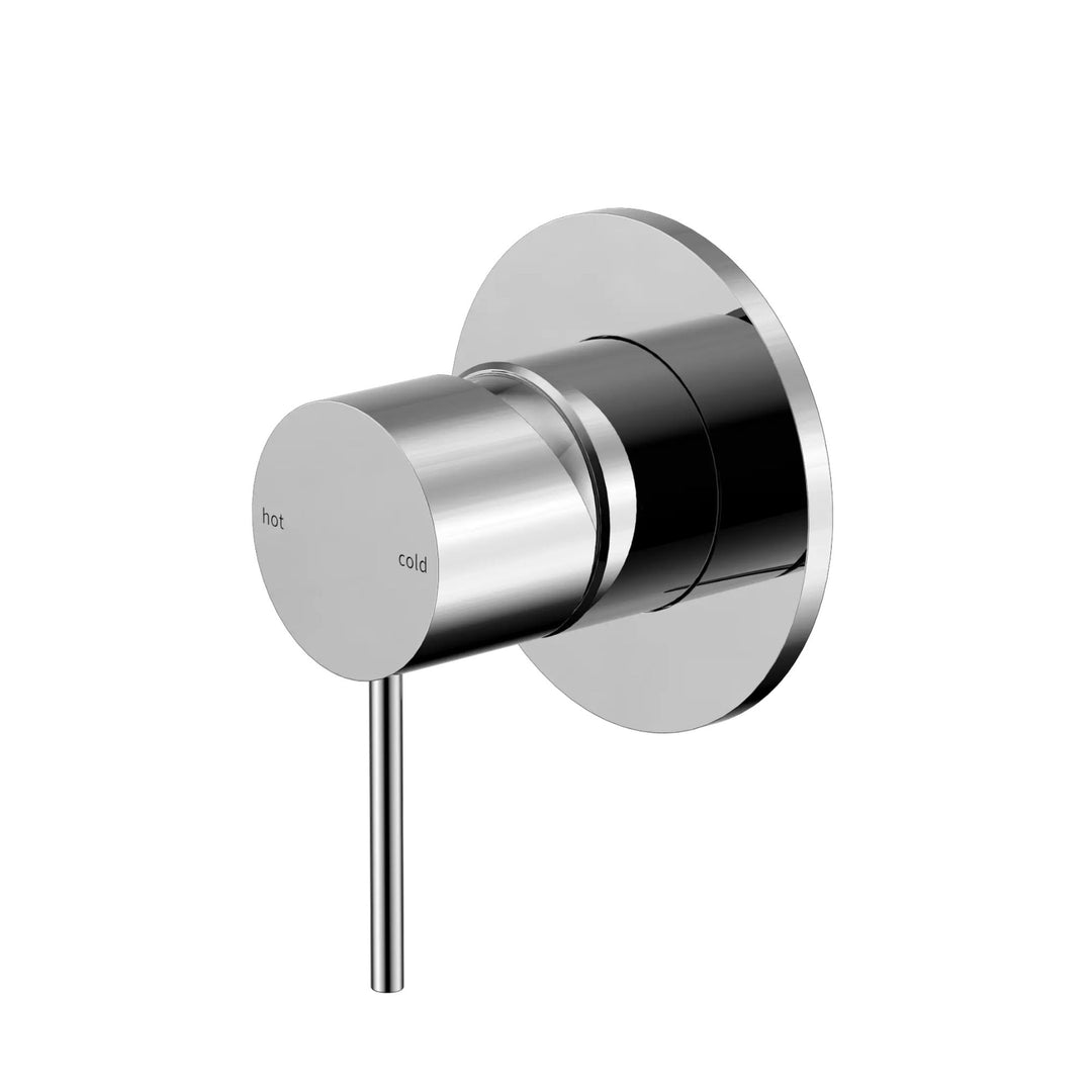 Nero Mecca 80mm Plate Shower Mixer (Complete Kit)