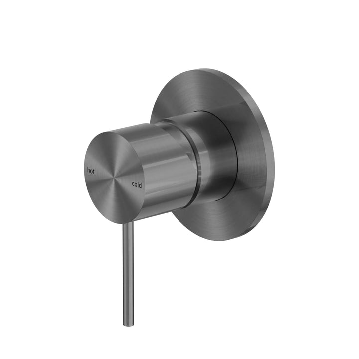 Nero Mecca 80mm Plate Shower Mixer (Complete Kit)