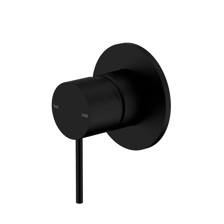 Nero Mecca 80mm Plate Shower Mixer (Complete Kit)