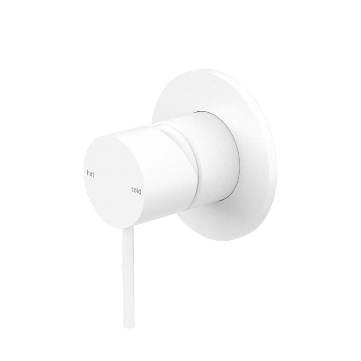 Nero Mecca 80mm Plate Shower Mixer (Complete Kit)