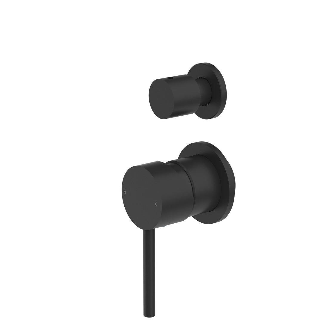 Nero Dolce Shower Mixer With Diverter Separate Plate - Design 10