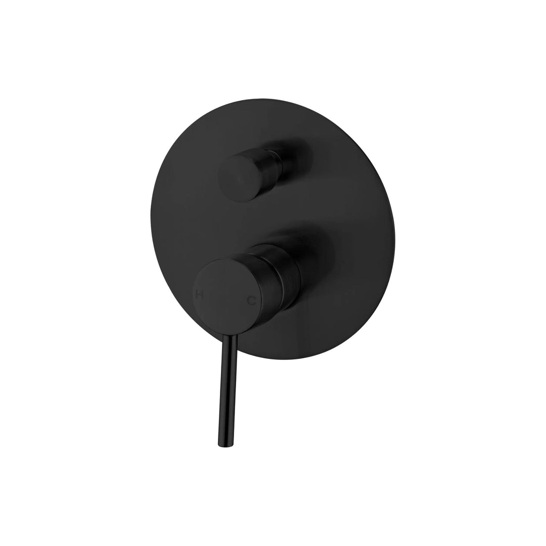 Nero Dolce Shower Mixer With Diverter Matte Black