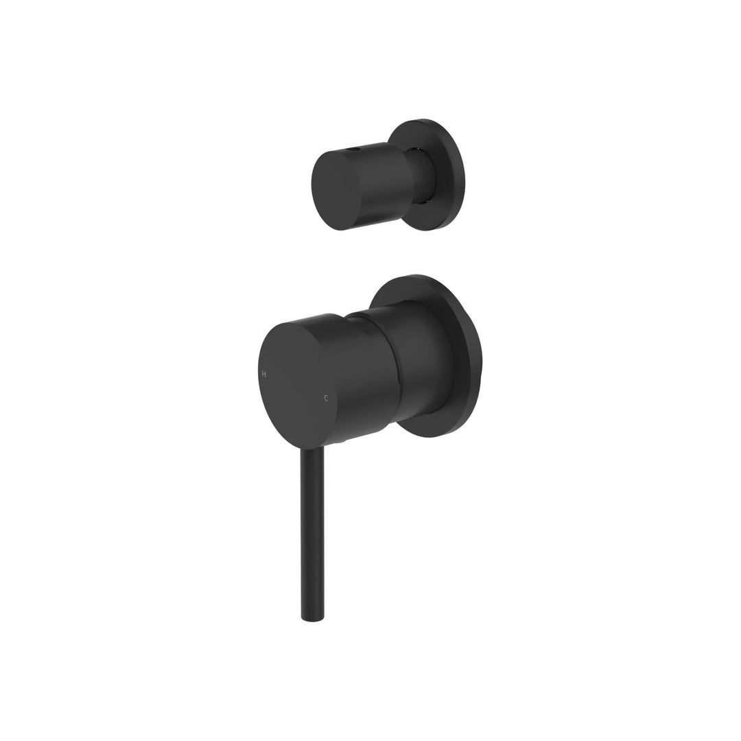Nero Dolce Shower Mixer With Diverter Separate Plate