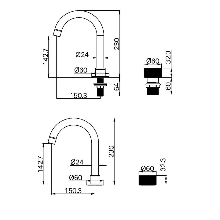 Nero  Opal Progressive Basin Set - Design 10