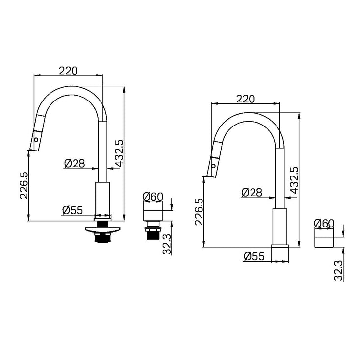 Nero Kara Progressive Pull Out Kitchen Set - Design 10