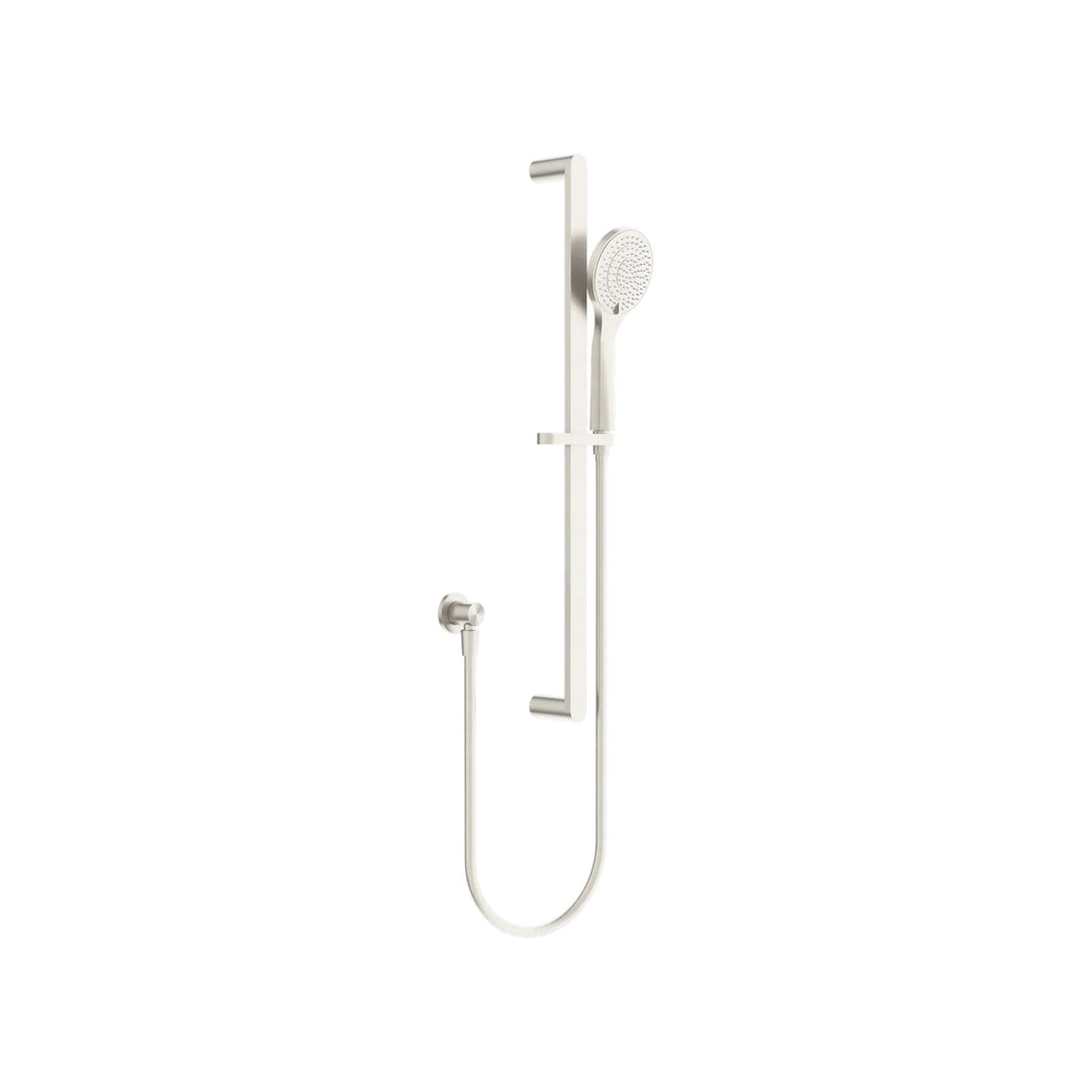 Nero Bianca/Ecco Shower Rail With Air Shower Brushed Nickel
