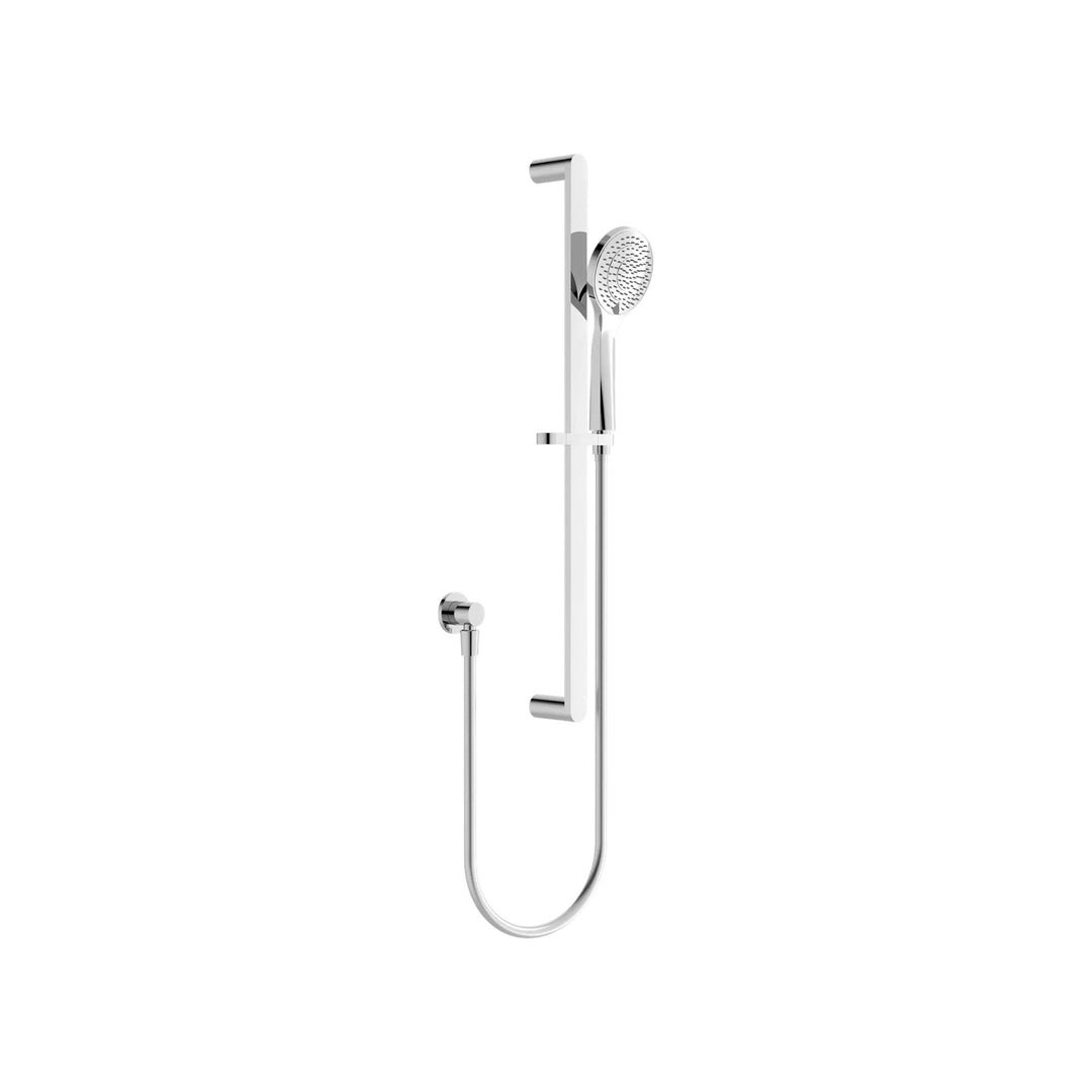 Nero Bianca/Ecco Shower Rail With Air Shower Chrome