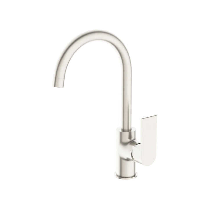 Nero Bianca Kitchen Mixer Gooseneck Spout