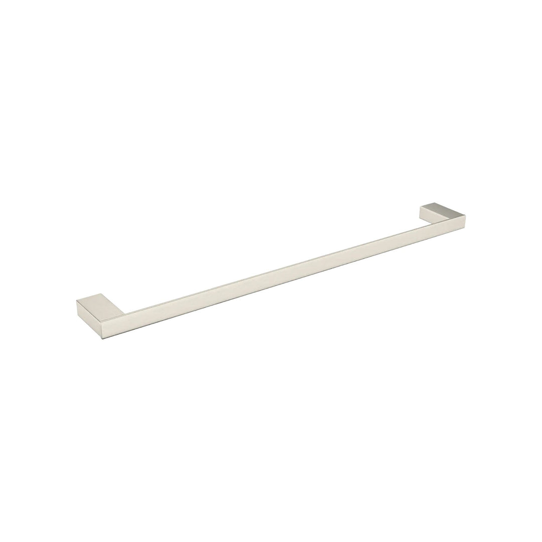 Nero Celia 800mm Single Towel Rail Brushed Nickel