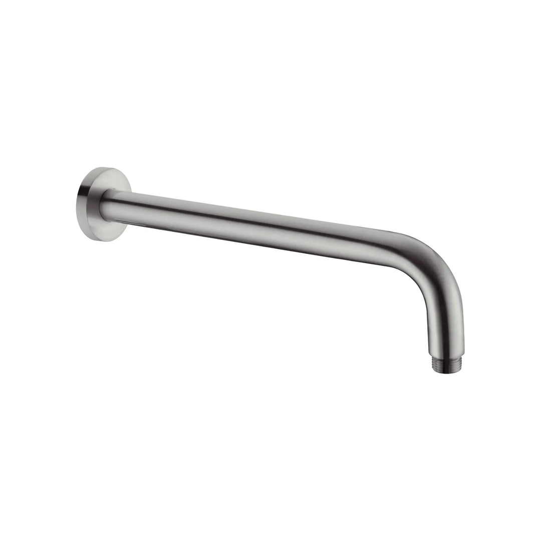 Nero Round Shower Arm L Shape Gun Metal
