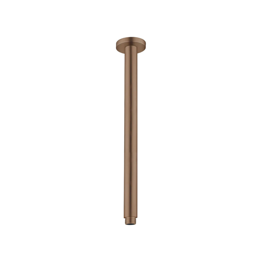 Nero Round Ceiling Shower Arm