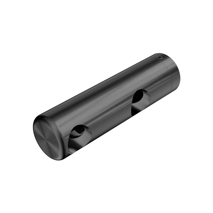 Nero Mecca Care Make Your Own 25mm Grab Rail Double Towel Bracket – Left