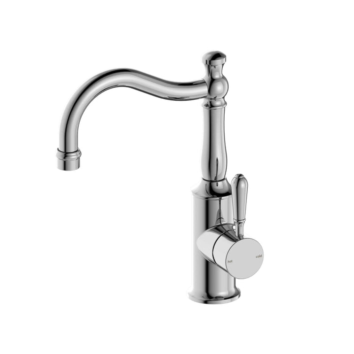 Nero York Basin Mixer Hook Spout