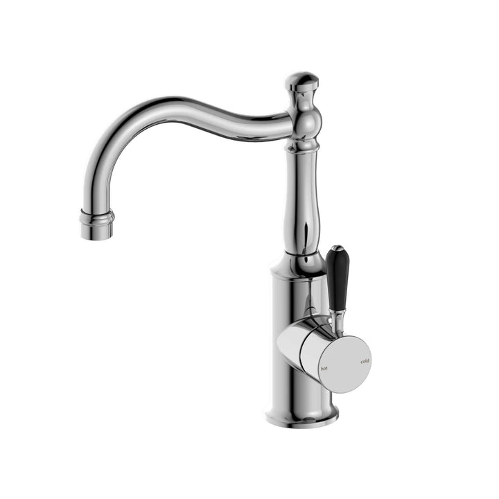 Nero York Basin Mixer Hook Spout