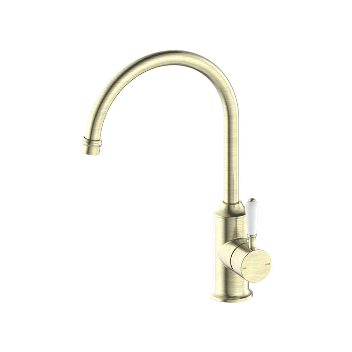 Nero York Gooseneck Spout Kitchen Mixer