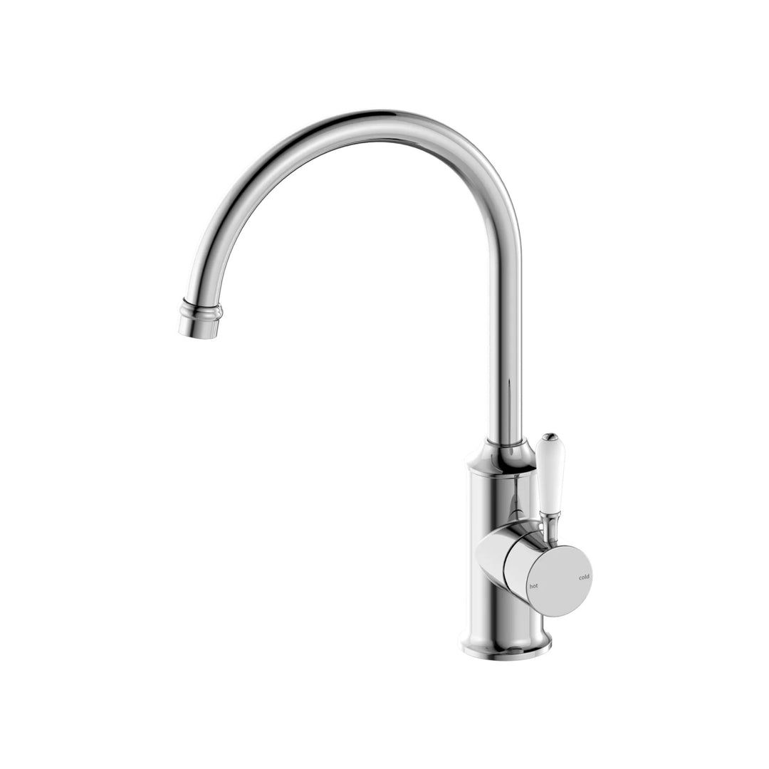Nero York Gooseneck Spout Kitchen Mixer