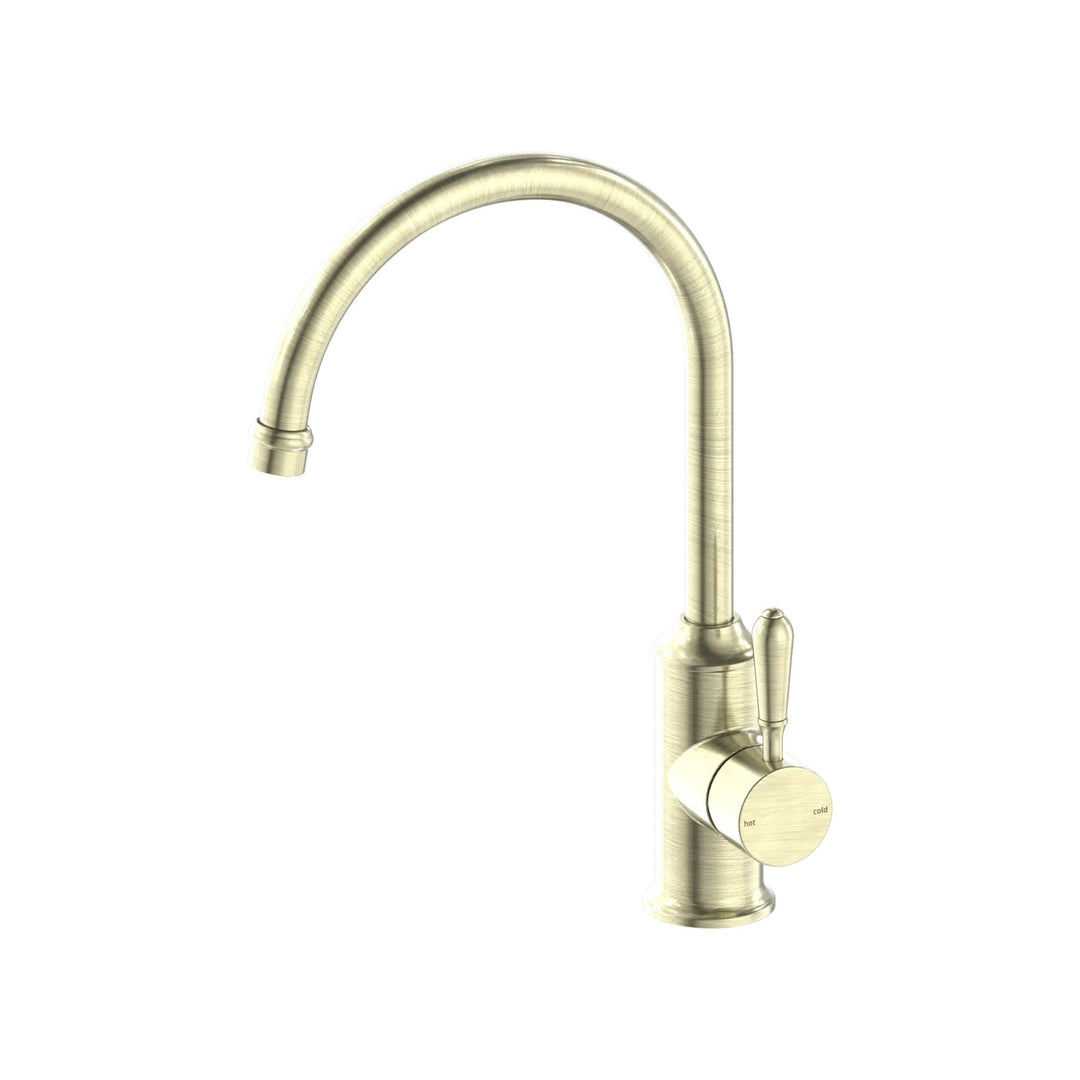 Nero York Gooseneck Spout Kitchen Mixer