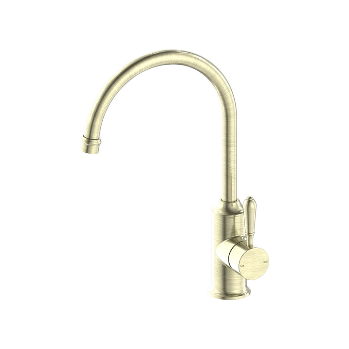 Nero York Gooseneck Spout Kitchen Mixer