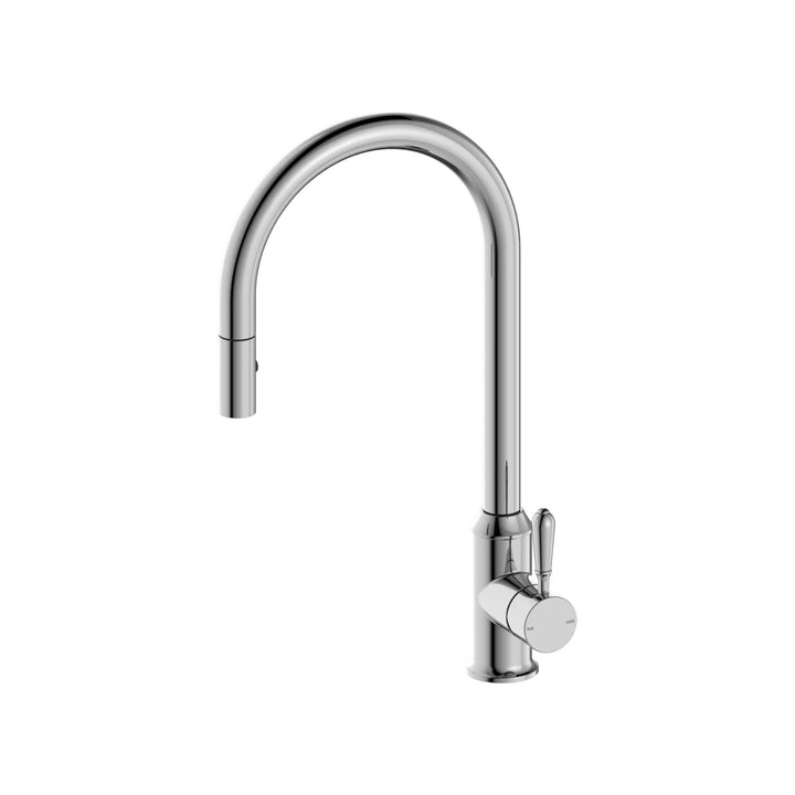 Nero York Pull Down Sink Mixer + Vegie Spray Function