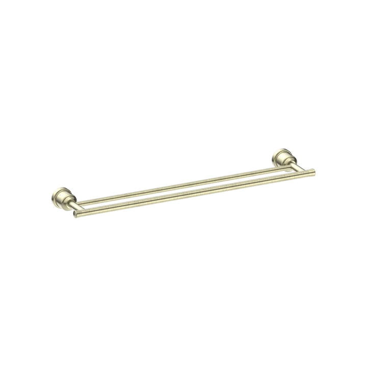 Nero York Double Towel Rail 600mm