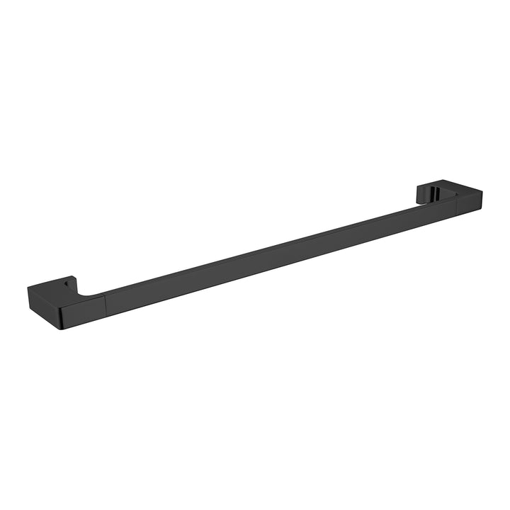Nero Pearl Single Towel Rail 600mm