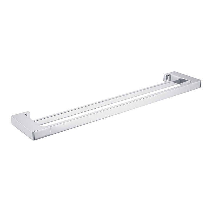 Nero Pearl Double Towel Rail 600mm
